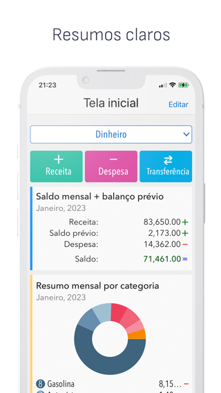 Gastos Diários: Finanças — captura